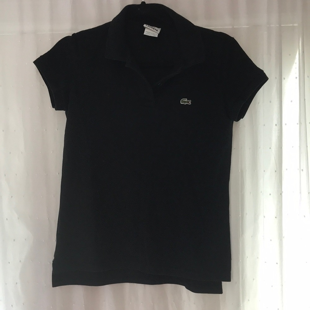 Lacoste collared golf shirt